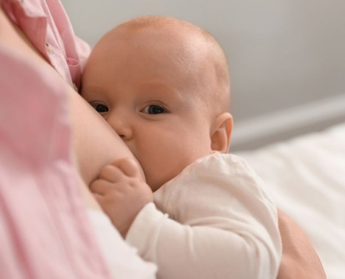 breast feeding with implants